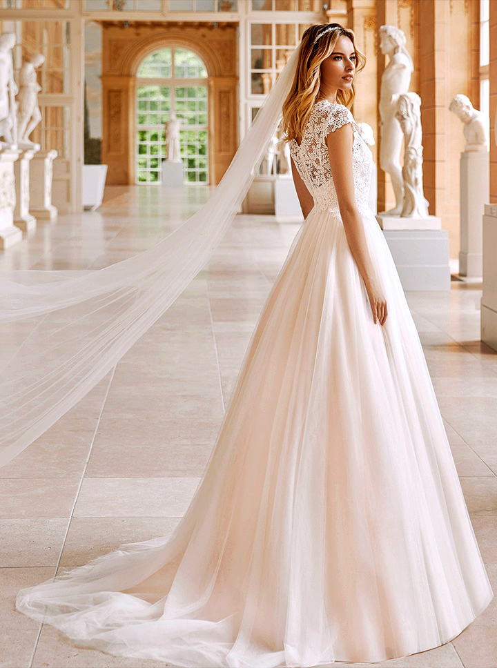 robe de mariée voile